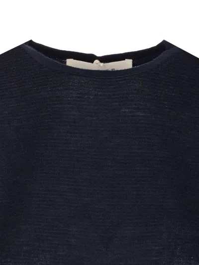 Lisa Yang Ira Crew-neck Short-sleeve T-shirt In Blue