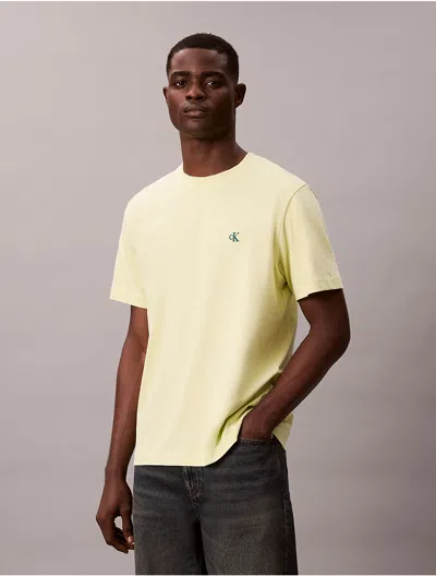 Calvin Klein Jeans Est.1978 Calvin Klein Men's Embroidered Monogram Relaxed T-shirt In Multi