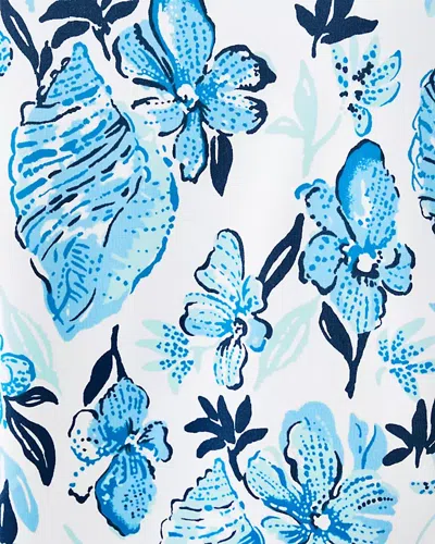 Lilly Pulitzer Upf 50+ Leona Zip-up Jacket In Blue