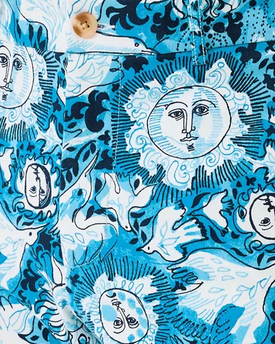 Lilly Pulitzer Men's Stuff 34" Mizner Stretch Pant In Blue