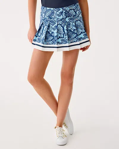 Lilly Pulitzer Upf 50+ Luxletic Drewlyn Skort In Blue