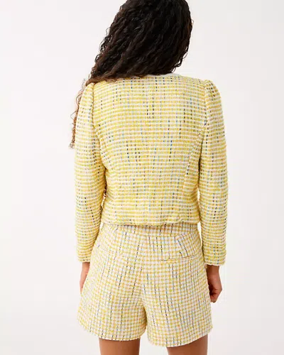 Lilly Pulitzer Briar Boucle Jacket In Yellow