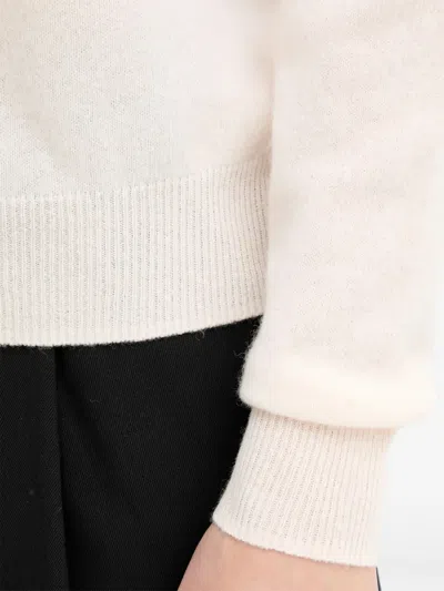 Fracomina Round-neck Sweater In Neutral