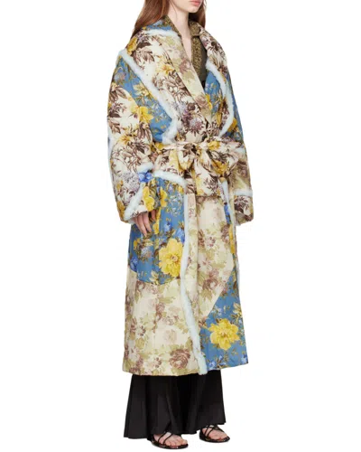 Acne Studios Decal Printed Cotton Suit In Multi