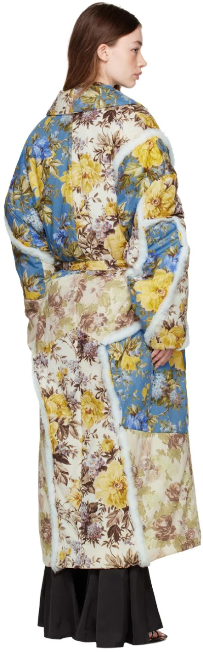 Acne Studios Decal Printed Cotton Suit In Multi