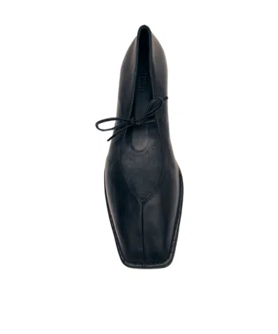 Alohas Ballerine In Pelle Nera Sway In Black