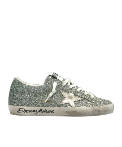 Golden Goose Lace-up Casual Shoes In Gray