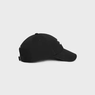 Celine Patterned Hats In Black