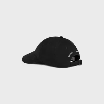 Celine Patterned Hats In Black