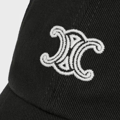 Celine Patterned Hats In Black