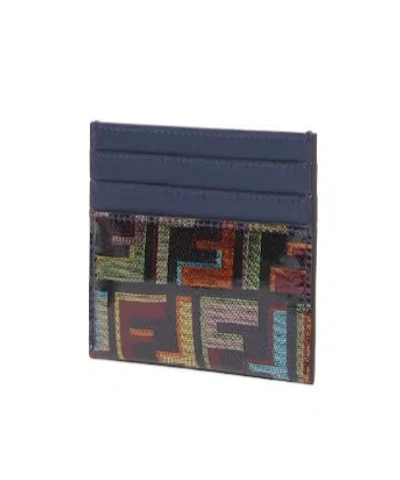 Fendi Ff Diamonds Card Case In Multi