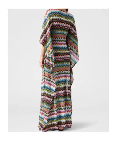 Missoni Long Caftan Cover-up In Multi