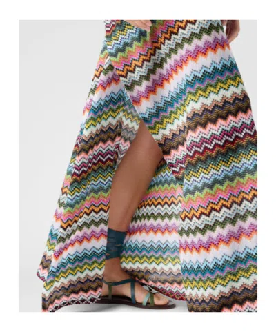 Missoni Long Caftan Cover-up In Multi