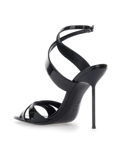 Paris Texas Round-toe High-heeled Sandals In Black