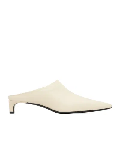 Jil Sander Pointed-toe High-heeled Mules In Animal Print