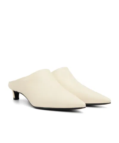 Jil Sander Pointed-toe High-heeled Mules In Animal Print