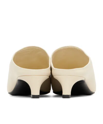 Jil Sander Pointed-toe High-heeled Mules In Animal Print