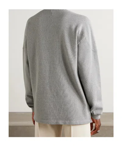 Aimé Leon Dore Crest Embroidered Ribbed Cotton Polo Shirt In Multi