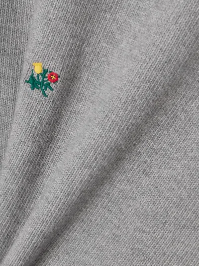 Aimé Leon Dore Crest Embroidered Ribbed Cotton Polo Shirt In Multi