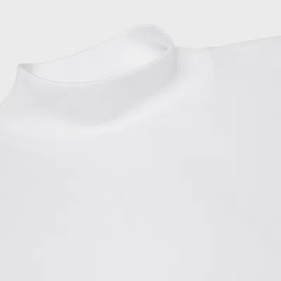 Celine Turtleneck T-shirt In White
