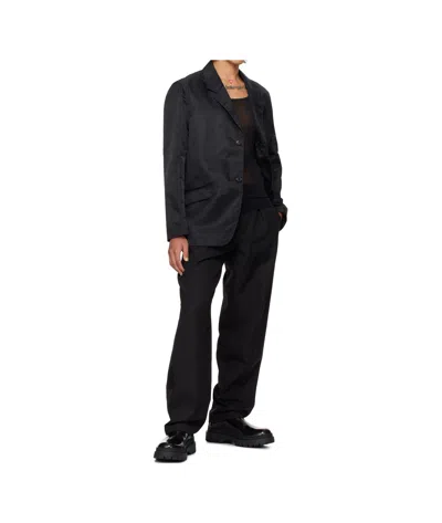 Louis Gabriel Nouchi Single-breasted Suit Jacket In Black