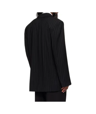 Louis Gabriel Nouchi Wool Blend Suit Jacket In Black