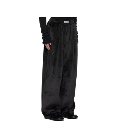 Louis Gabriel Nouchi Pleated Casual Pants In Black
