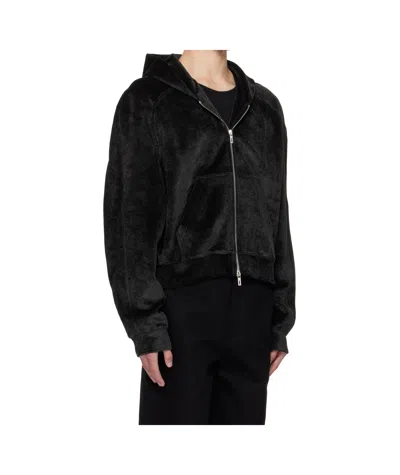 Louis Gabriel Nouchi Raglan Sleeve Hoodie In Black