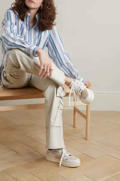 Acne Studios Low-cut Sneaker And Casual Shoes In Metallic