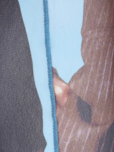 Jean Paul Gaultier Reedition Tennis Costume Sheer Print Trousers In Multi