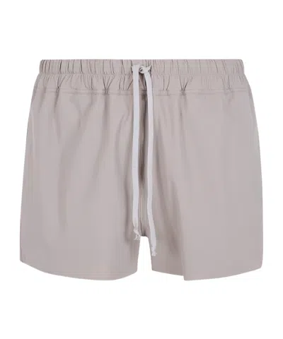 Rick Owens Drawstring-waist Swim Shorts In Multi
