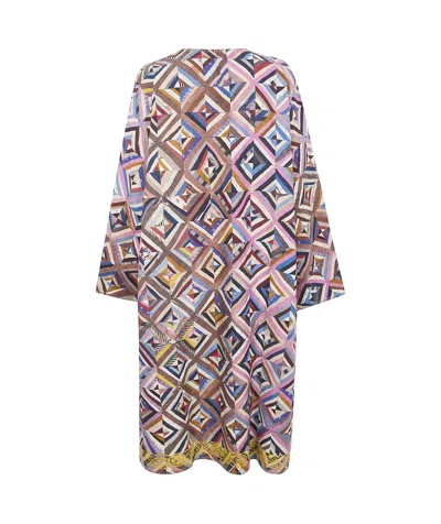 Pierre-louis Mascia Ricordo Printed Kimono In Multi