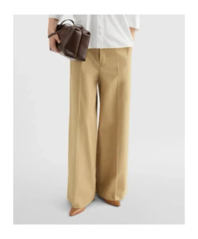 Jil Sander Pressed-crease Trousers In Neutral