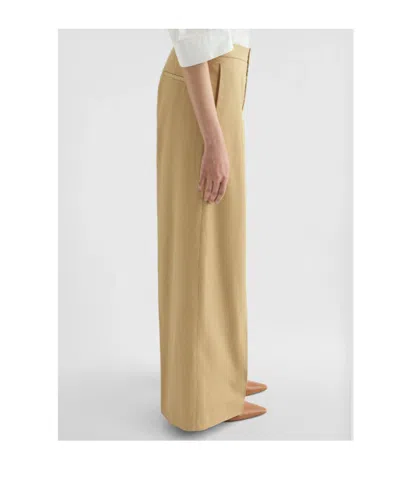 Jil Sander Pressed-crease Trousers In Neutral