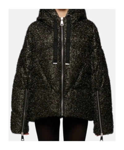 Khrisjoy Iconic Milan In Gold Hair Clothing In Black