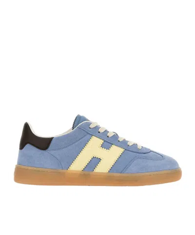 Hogan Cool Sneakers Suede Upper Rubber Sole In Multi
