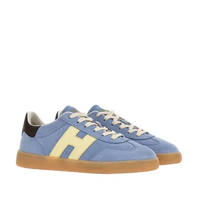 Hogan Cool Sneakers Suede Upper Rubber Sole In Multi