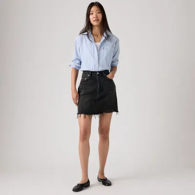 Levi's Deconstructed Skirt In Multi