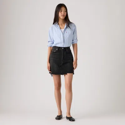 Levi's Deconstructed Skirt In Multi