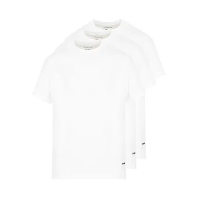 Jil Sander 3 Pack T-shirt Women In White