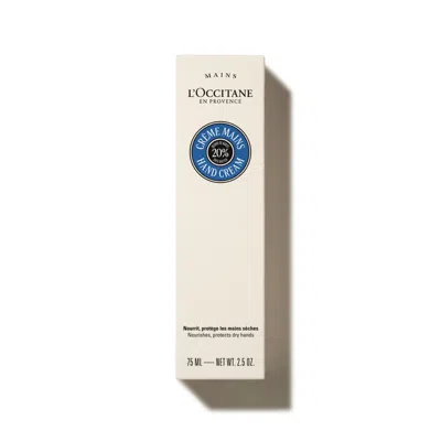 L'occitane - Shea Butter Hand Cream 2.5 Fl oz In Transparent