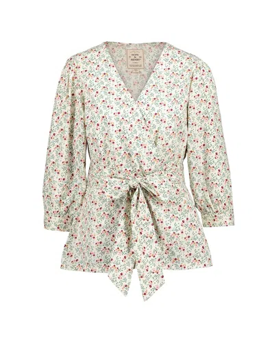 Hope & Henry Blouse In White