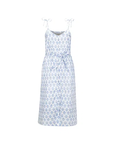 Hope & Henry Sundress In Blue