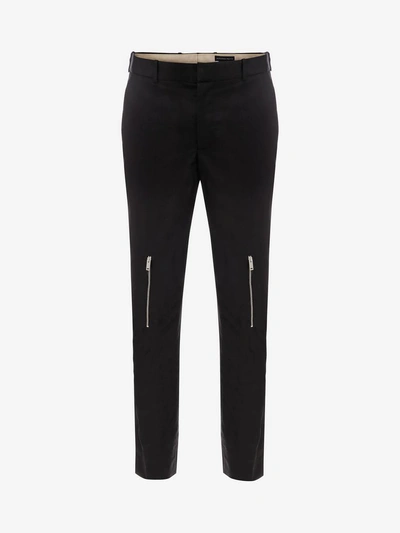 Shop Alexander Mcqueen Multi Zip Trousers