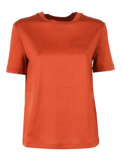 Max Mara Mm Blusa In Orange
