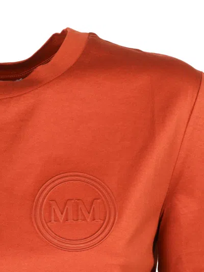 Max Mara Mm Blusa In Orange