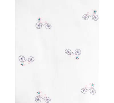 Carter's Baby Girls 3-piece Heart Detail Sleeveless Vest, Bodysuit And Pants Set In Pink