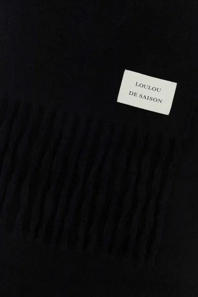 Loulou De Saison Scarves And Foulards In Black