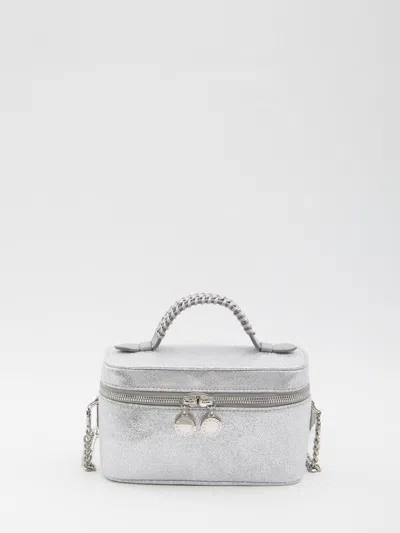 Stella Mccartney Zip-fastening Make Up Bag In Silver