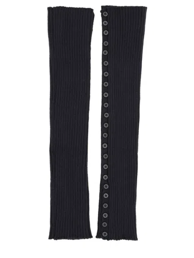 Paloma Wool Leg Warmers With Buttons In Black